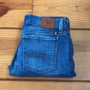 Blue Lucky Brand Jeans.